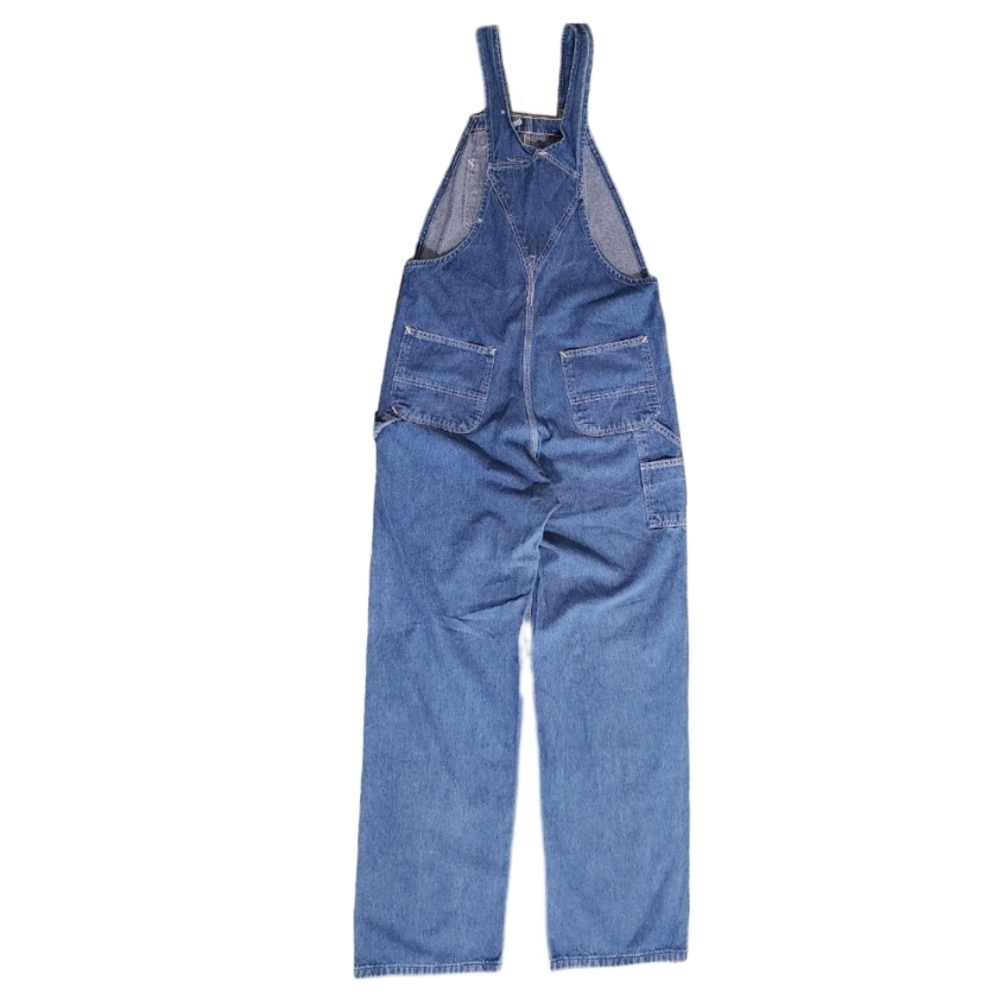 Carhartt Mens Denim 100% Cotton Overalls Blue Size 36 - Picture 11 of 11